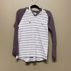 Baseball Style Hoodie